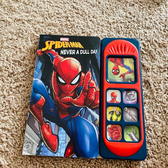 Spider-Man Marvel Never A Dull Day Sound Book - Picture 5 of 5